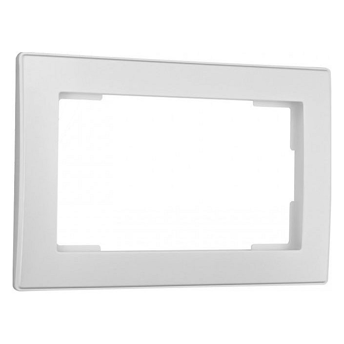 Рамка для двойной розетки arte milano am-503.06 503.06-double.silver